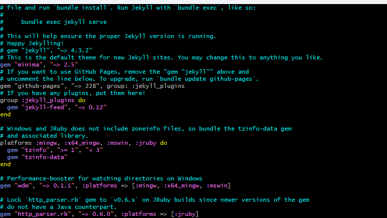 Create a Jekyll Site