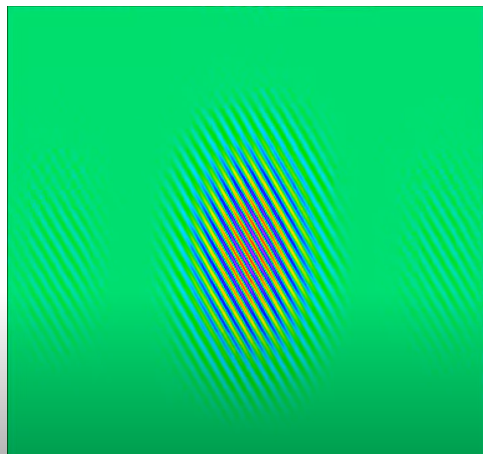 Two dimensional gravity wave