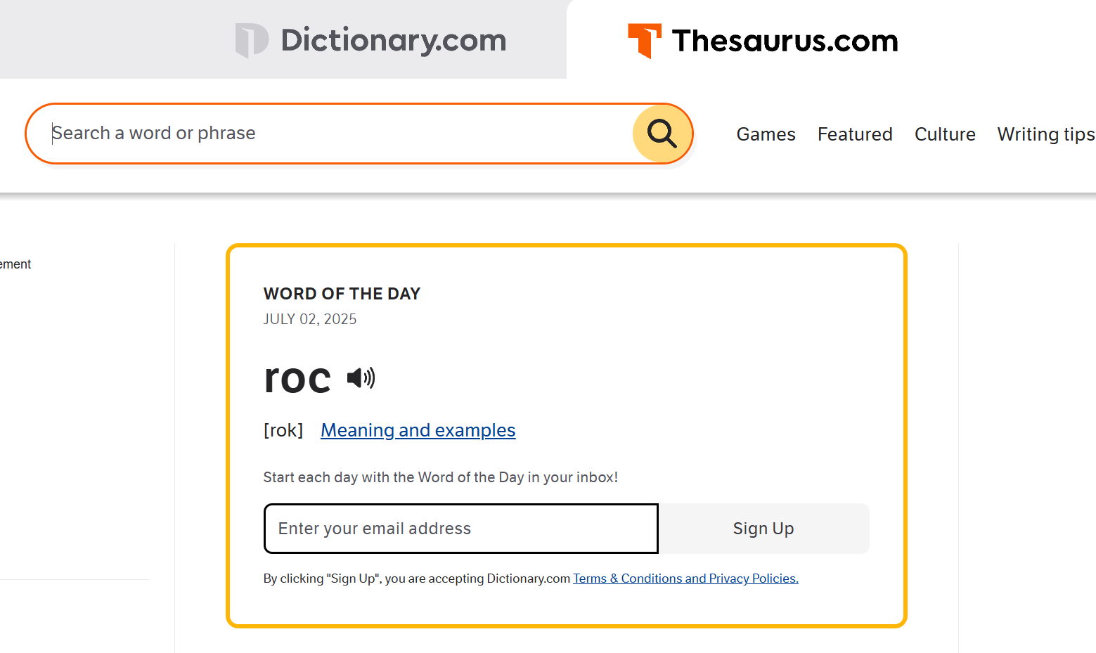 Synonyms