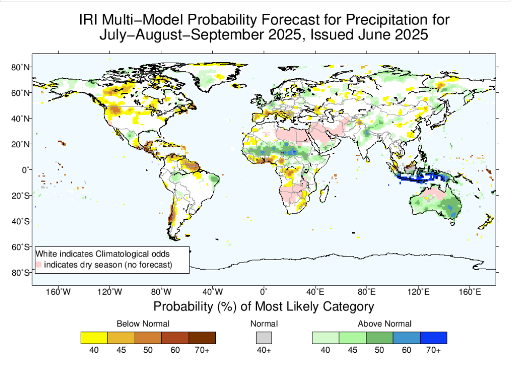IRI Seasonal Climate Forecast
