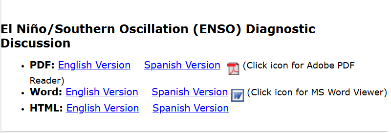 ENSO - CPC Diagnostic Discussion