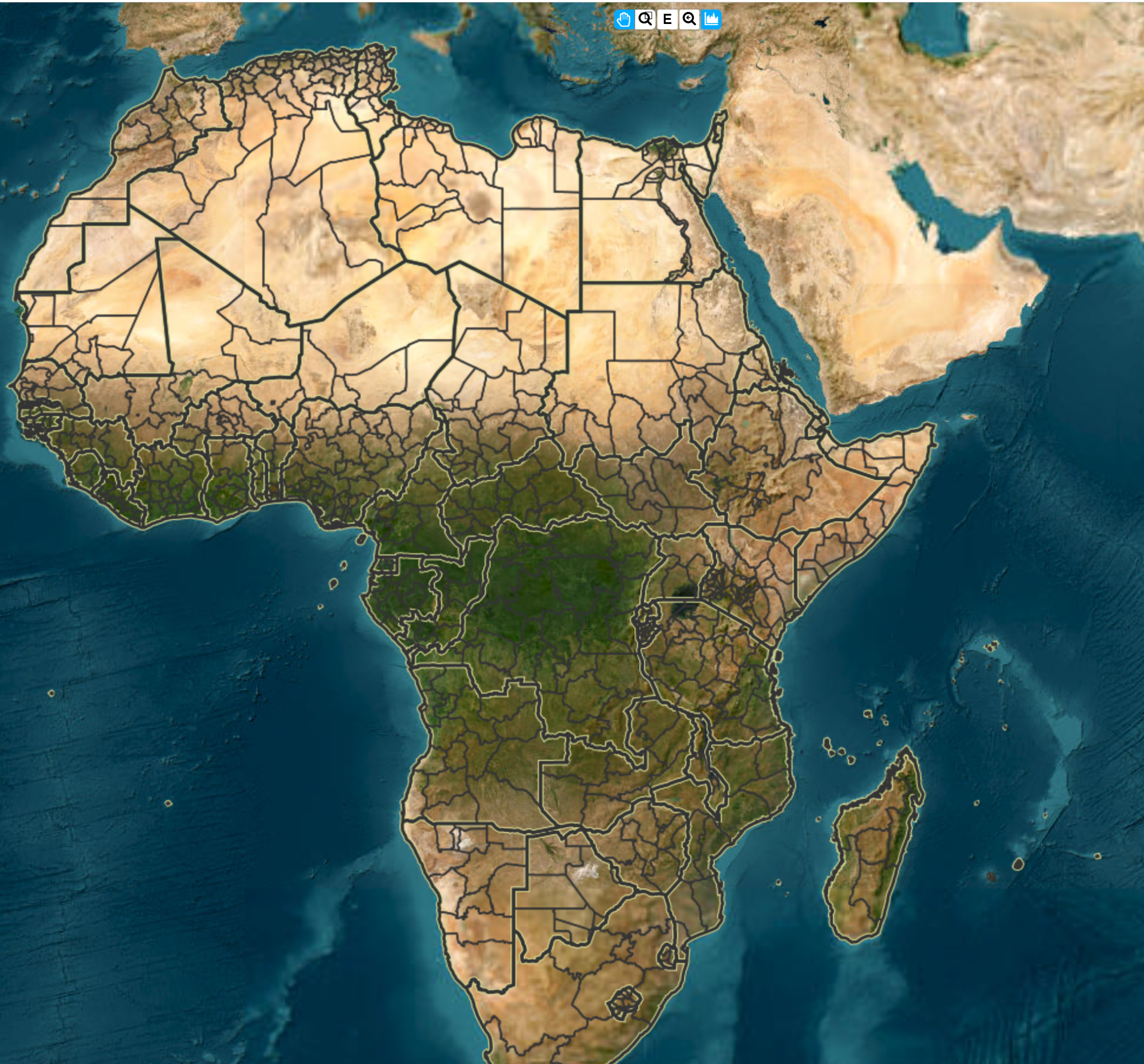 USAID precipitation monitoring