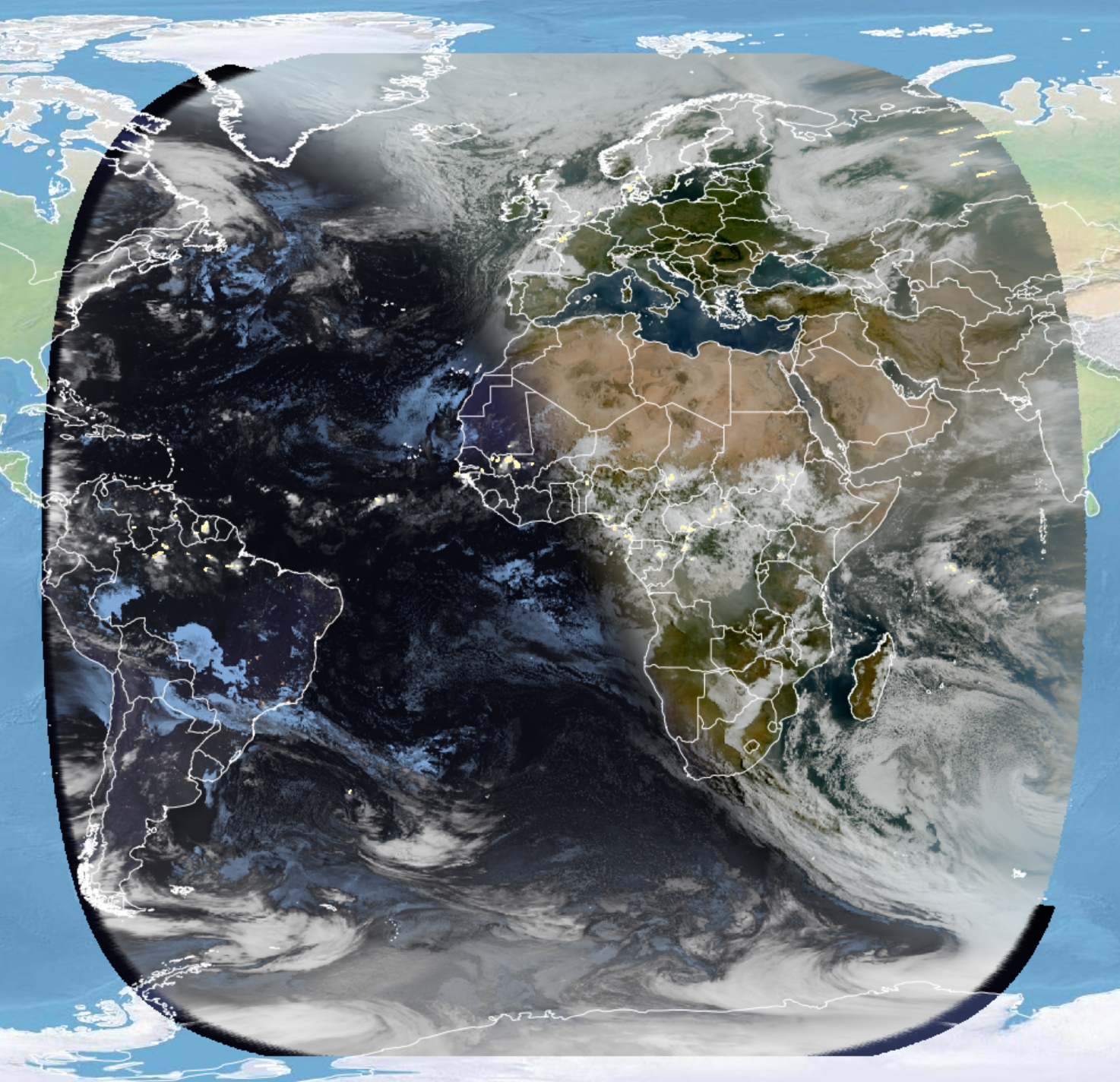 EUMETSAT (METEOSAT 0 and 41.5 Degrees)